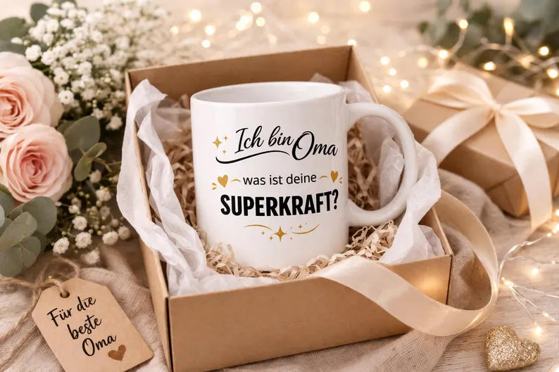 Oma Tasse mit Spruch