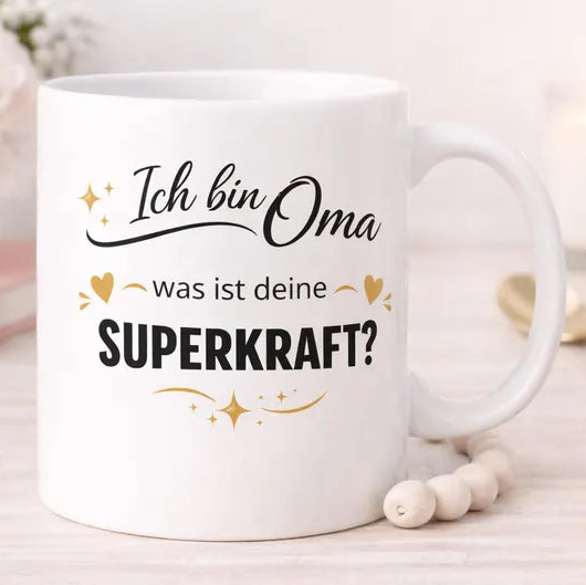 Oma Tasse mit Spruch