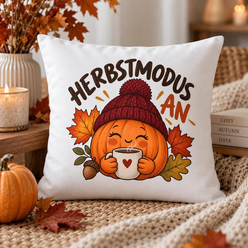 Herbst Kissen „Herbstmodus an“