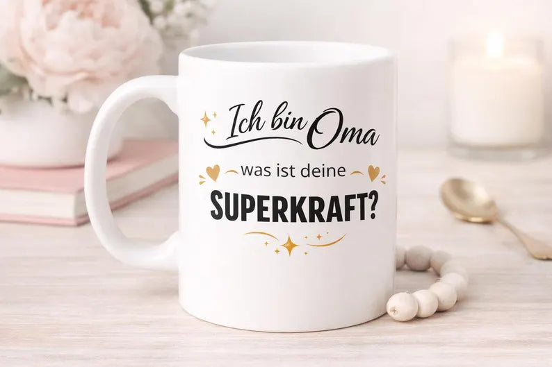 Oma Tasse mit Spruch