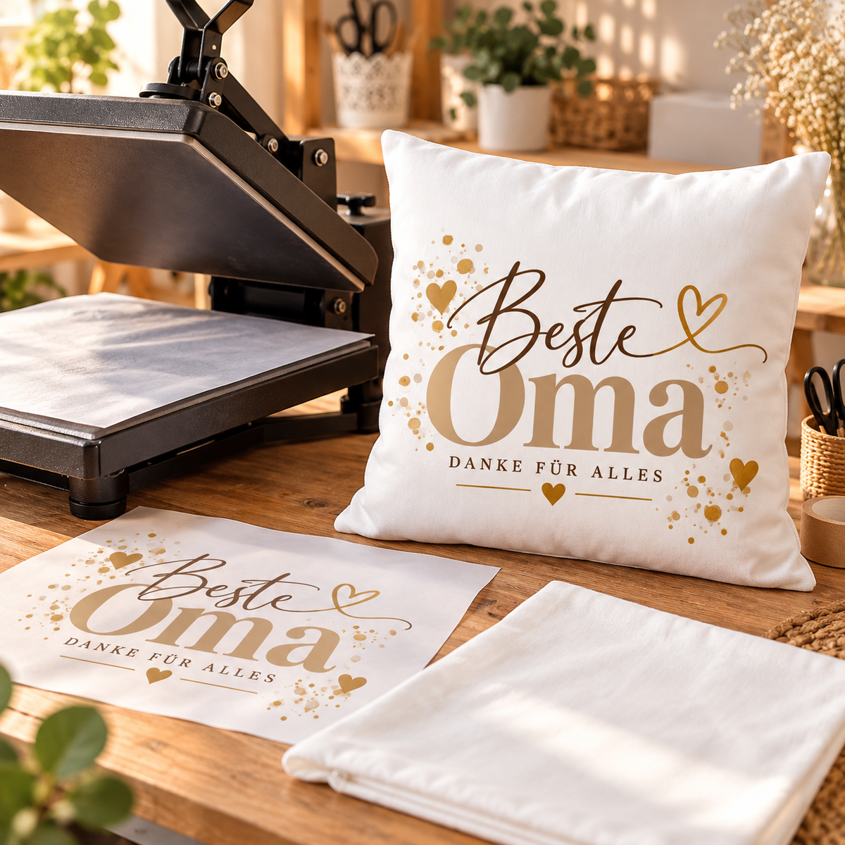 Oma Kissen Geschenk – Beste Oma Danke für alles
