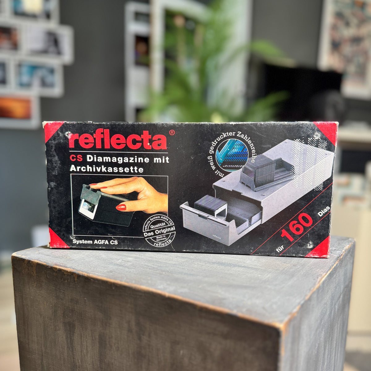 reflecta cs Diamagazine mit Archivkassette für 160 Dias
