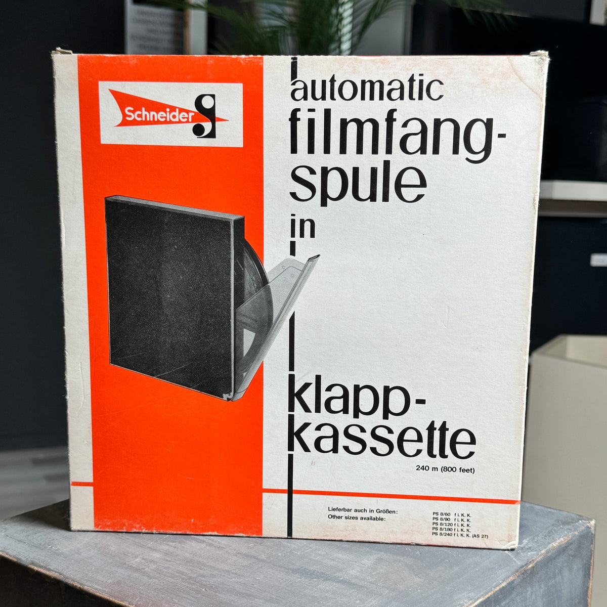 Schneider automatic Filmfangspule Super 8 (240m)