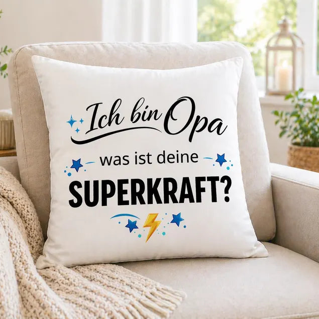 Opa Kissen mit Spruch