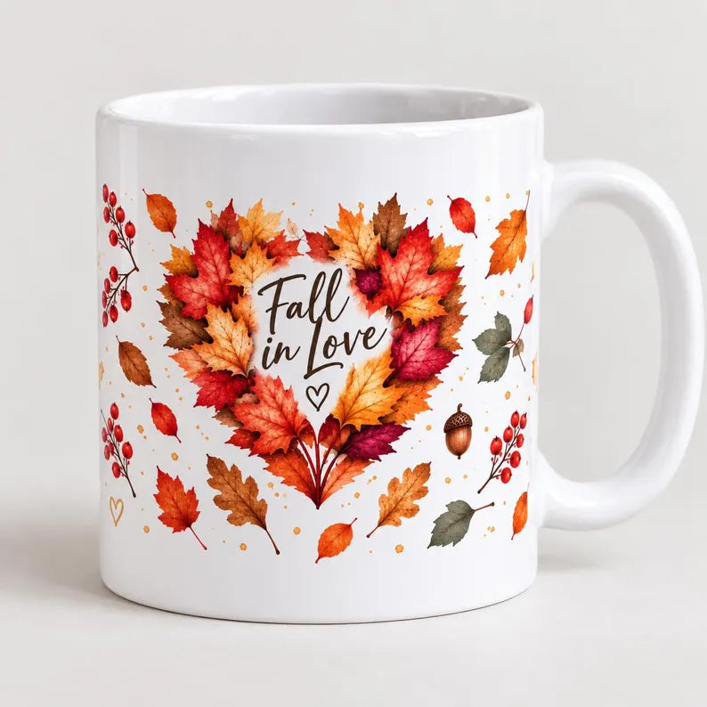 Herbsttasse „Fall in Love“