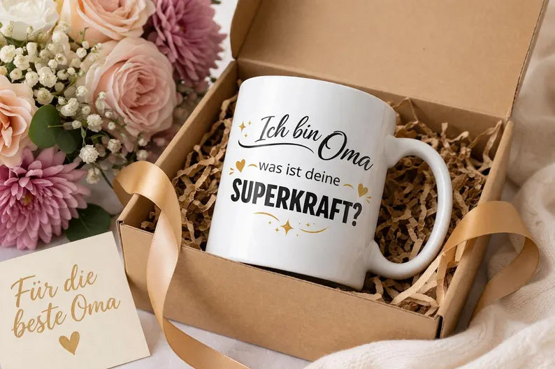 Oma Tasse mit Spruch