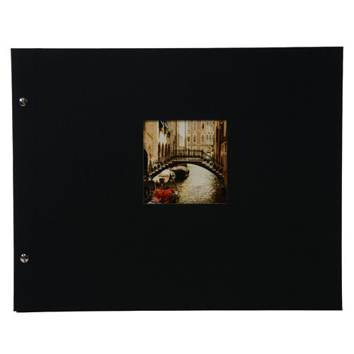 Goldbuch Bella Vista 30x25 cm schwarz Schraubalbum