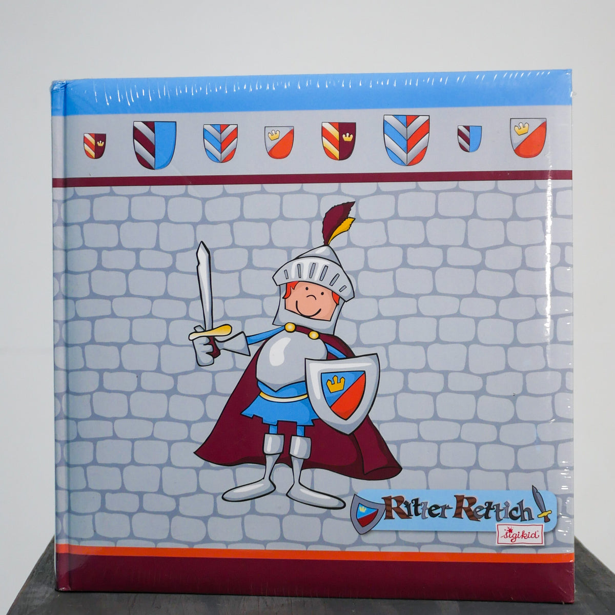 Kinderalbum Design Ritter Rettich