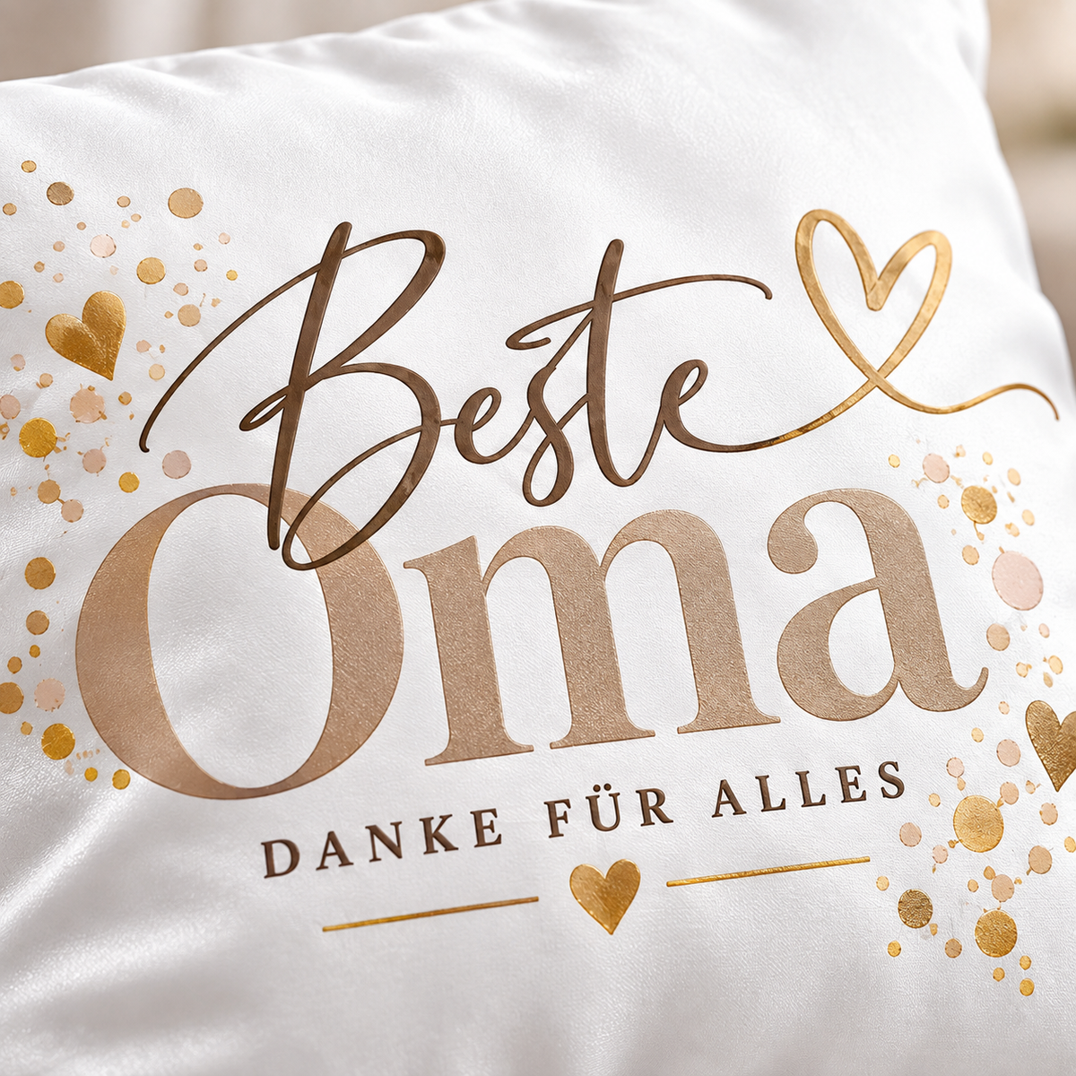 Oma Kissen Geschenk – Beste Oma Danke für alles